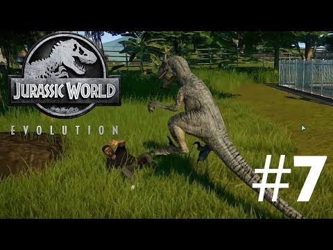 THE RAPTORS ESCAPE! EVERYTHING IS SET LOOSE! - Jurassic World Evolution - Ep7