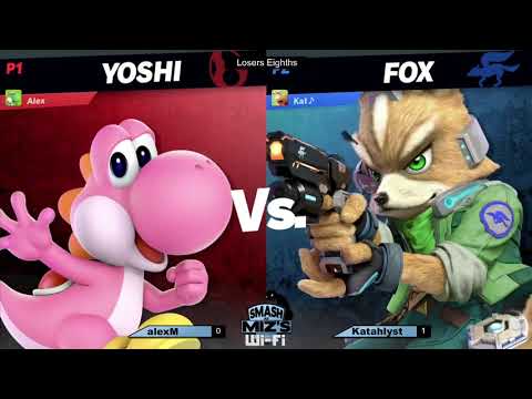 Smash @ Miz's WiFi 8 - Katahlyst (Fox) vs. AlexM710 (Yoshi) Losers Eighths