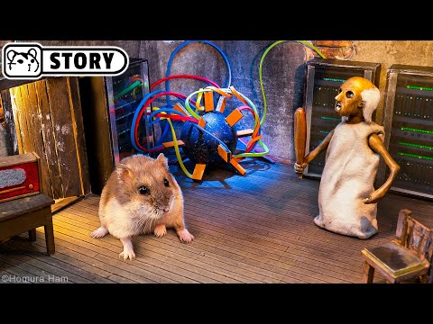 Homura Ham's Hamsters vs Granny in the Minecraft Dungeons