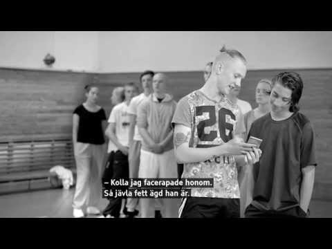 Detta är från en av Halebops reklamfilmer som jag var med i.