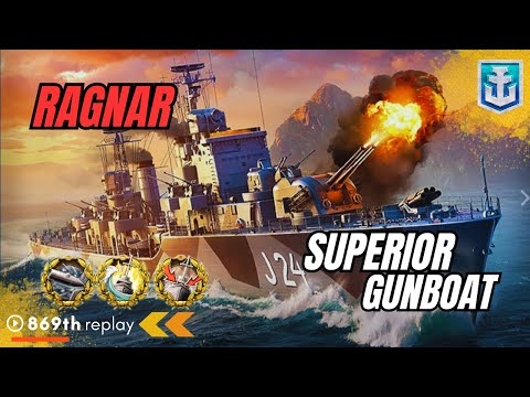 RAGNAR Destroyer / WoWs / World of Warships #wows #worldofwarships #gaming