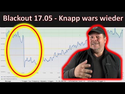 Europa schrammt erneut am Blackout vorbei 17.05.21 um 16:34 Uhr