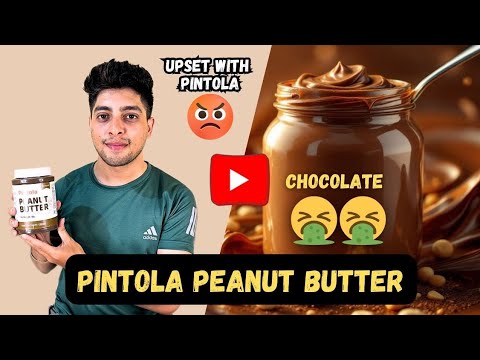 Pintola Peanut Butter Dark Chocolate| Pintola Peanut Butter Review | Honest Review