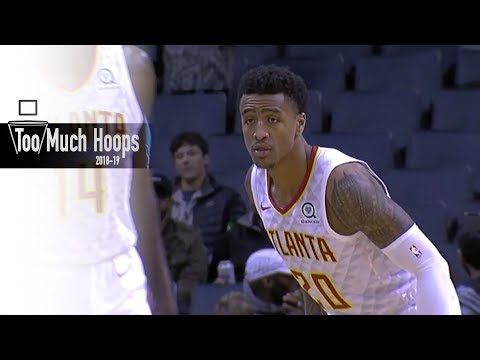John Collins, Deandre' Bembry, Kevin Huerter Highlights vs Hornets - 11.28.2018