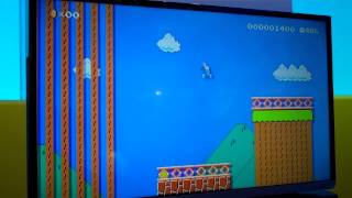 Super Mario Maker (Wii U) - Body Is Ready custom level gameplay (E3 2015)
