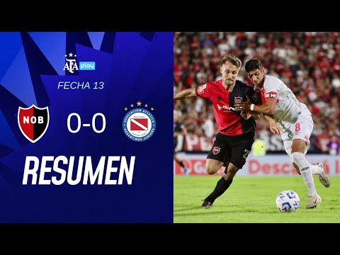 Newell's Old Boys 0 vs. Argentinos Juniors 0 | #TorneoApertura2025 | Resumen | Fecha 13