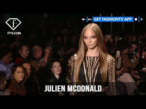London Fashion Week Spring/Summer 2018 - Julien McDonald Trends | FashionTV