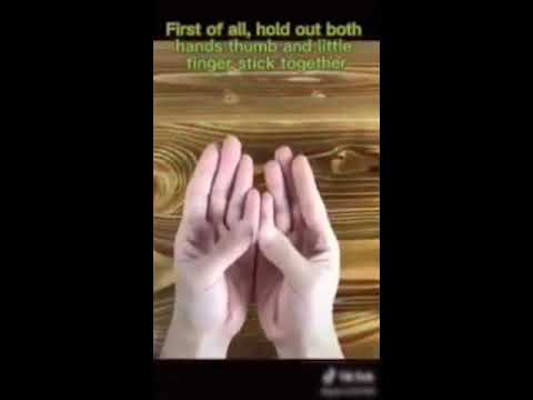 Super cool cobra hand gestures! You can do it
