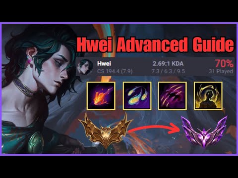 S14 ADVANCED Hwei Guide (250+ games Master tier)