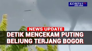 Download lagu Ngeri! Detik-Detik Puting Beliung Terjang Bojonggede Bogor, Atap Rumah Warga Porak-Poranda mp3