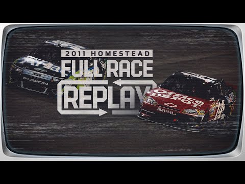 Classic NASCAR Full Race Replay: Tony Stewart wins 2011 championship at Homestead-Miami