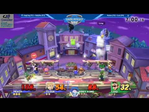 Onslaught 100 - Doubles Winner's Semis: LingLing + Ho3K | Ralphie vs Nelvin + Sizzle | Scot!