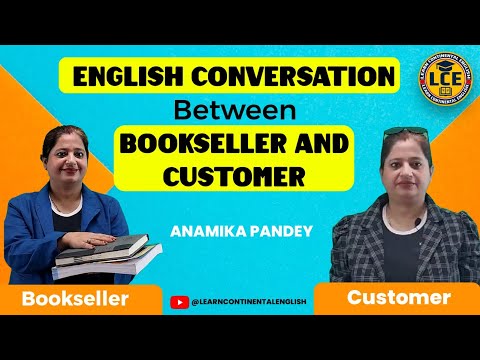 English Conversation between Bookseller and Customer | Learn English by Anamika Pandey