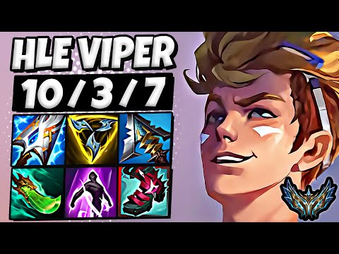 Ezreal vs Senna ADC [ HLE Viper ] Rank #5 Korea Challenger 25.13