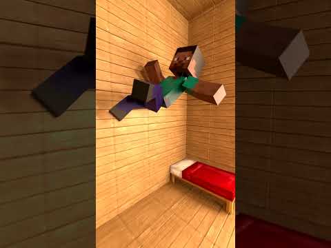 "REALISTIC MINECRAFT - STEVE DRINKS GROSS POTION!" #Shorts