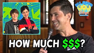 Josh Peck REVEALS How Much Money Made On Drake & Josh!