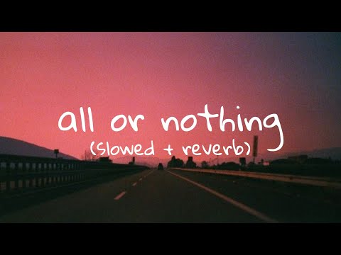 Topic, HRVY - All Or Nothing (slowed + reverb)