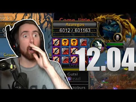 Asmongold vs Azuregos vs Horde in Classic WoW | 12 04