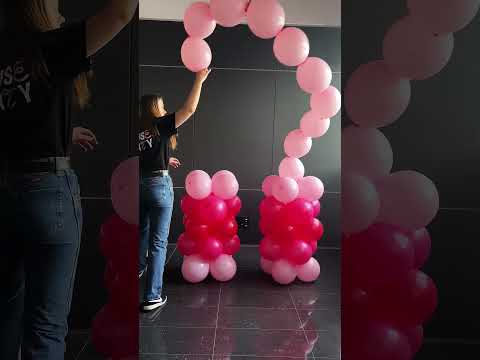 DIY Stand-Free Balloon Arch Tutorial