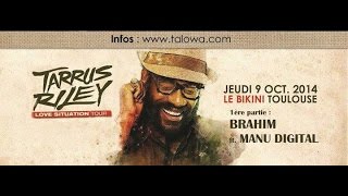 Tarrus Riley 09/10/2014 - TOULOUSE "Love situation tour" with Dean Fraser and The Blak Soil Band