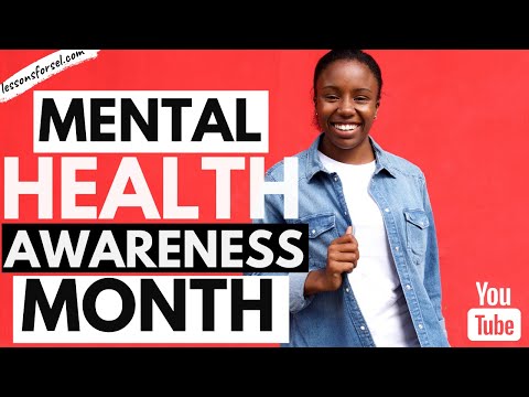 DID YOU KNOW MAY IS MENTAL HEALTH AWARENESS MONTH? HERE'S A SHORT LESSON FOR YOUNG PEOPLE!