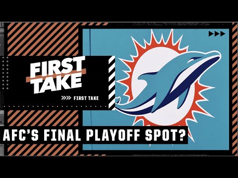 THE FINAL SPOT! First Take reveals which team gets the last AFC playoff spot 👀