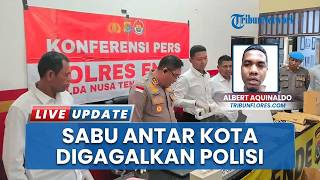 2 Warga Ende Diciduk Polisi seusai Kedapatan Edarkan Narkotika, Pesan Sabu dari Surabaya