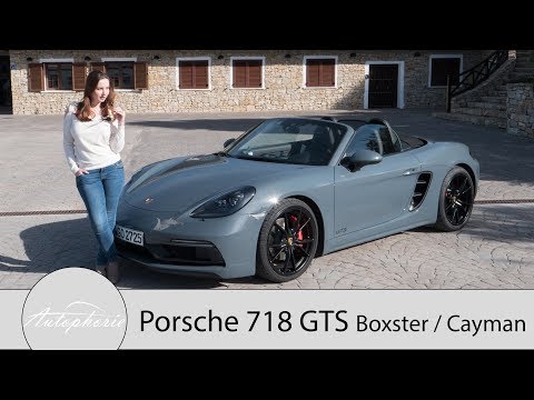 Porsche 718 GTS Boxster + Cayman Driving Report / Driving Fun with Manual Transmission (or PDK) -...
