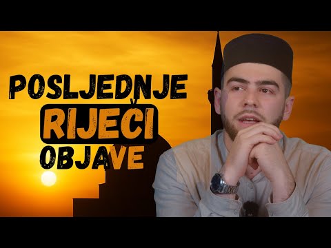Sura rastanka – posljednja Objava Poslaniku ﷺ | hfz. Hamdo Solo