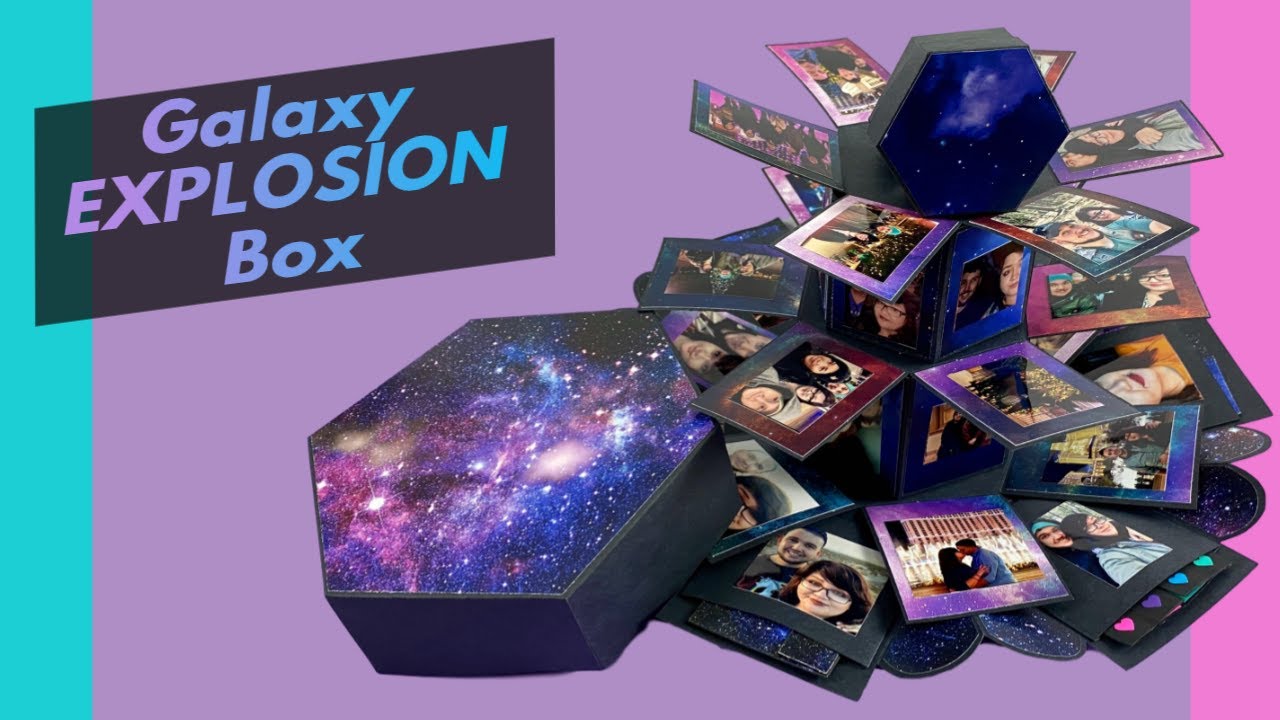 How to Make a Hexagon Explosion Box Tower (For Beginners)