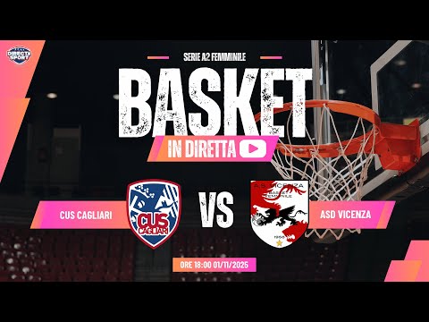Basket A2F - Cus Cagliari-A.S. Vicenza (54-63)