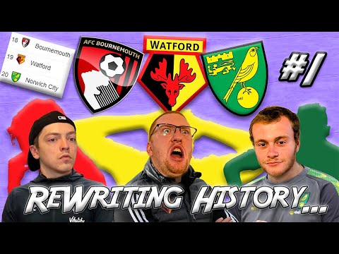 REWRITING HISTORY | A FIFA 20 CAREER MODE CHALLENGE | Norwich, Bournemouth & Watford Career Mode #1