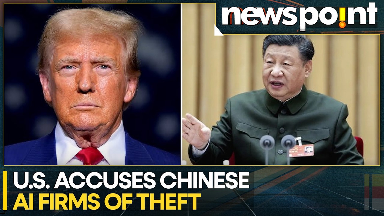 US Officials Allege Chinese Firms Copied AI Technology | WION Newspoint