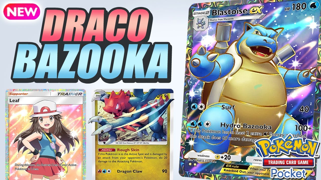 ONE SHOT ANYTHING with NEW BLASTOISE DRUDDIGON DECK - Pokemon TCG Pocket