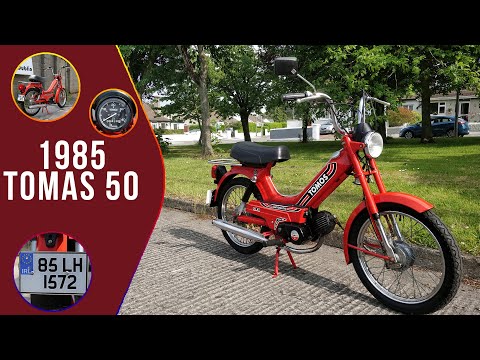 1985 Tomas 50 - is it a bike? is it a moped? n1987 tomos golden bullett ! - 1985 tomas 50 (review)