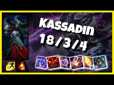 Kassadin vs Fizz EU Challenger MID (18/3/4) Gameplay Replay - Patch 10.24