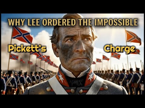 Why General Lee Ordered the Impossible - Pickett's Charge - Foolish or Smart? Historically Correct