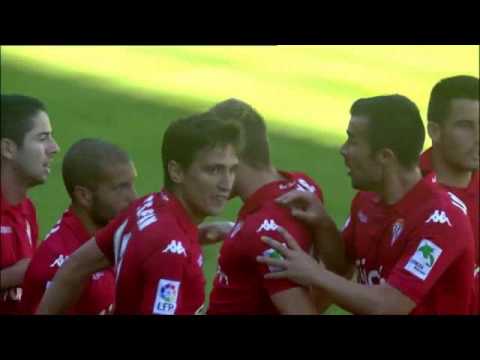 Gol Scepovic: Jª4 Ponferradina - Sporting (narración Luis Eduardo García)