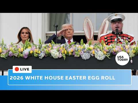 Live: Donald and Melania Trump host 2026 White House Easter Egg Roll