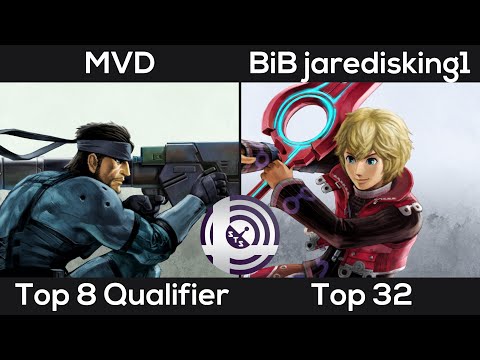 MVD (Snake) vs jaredisking1 (Shulk) - EugeneBound Top 8 Qualifier Smash Ultimate Tournament