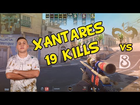 XANTARES vs B8 | CS2 Pro Gameplay | Eternal Fire 11-13 B8 ESL Challenger | POV Highlights Clutch