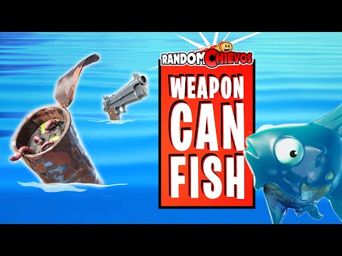 How to Catch a Weapon, a Can, and a Fish (Fortnite)