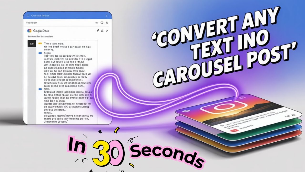 How To Create Carousel Post From Text In 30 Seconds With Free AI Tool