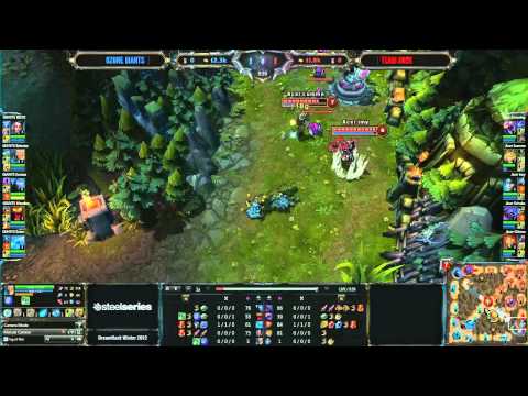 LoL Dreamhack GIANTS vs Acer (Game 1/1)