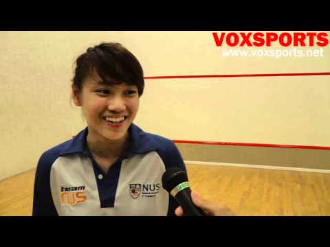 SUniG 2010 : Pre - SUniG interview NUS women's squash team