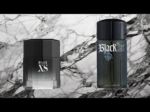 Paco Rabanne Black XS 2005 vs. 2018 comparison review.