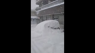 【大雪】令和3年1月9日、富山。