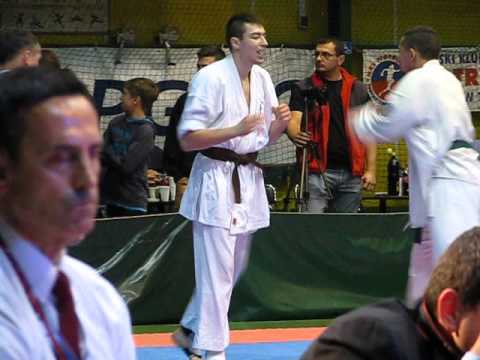 Tomasz Chrustowicz walka nr. 1 Oyama TOP Piotrków Trybunalski 21.11.2015