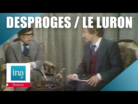 Pierre Desproges et Thierry Le Luron : "Entretien au coin du feu" | Archive INA