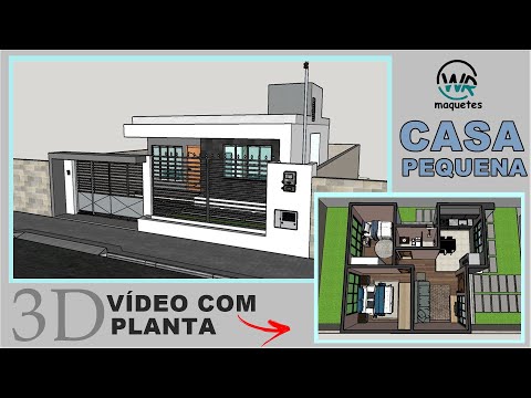 01 | Casa pequena  | DOIS QUARTOS | Terreno 9x15